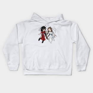 Chibi Fan Art - Heaven Official's Blessing - Hua Cheng and Xie Lian Kids Hoodie